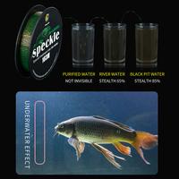 Gambar BingoLife Senar Speckle 100m Senar Pancing Monofilamen Nilon Hijau Biru 0.128mm~0.47mm Invisible Fishing Line Senar Benang Tali Pancing Bunglon - Biru spot, 3.0#0.28mm8.3kg dari cepatmarlin undefined 4 Tokopedia