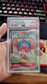Gambar P-SR PSA 10 EB-01 TONY TONY CHOPPER ALTERNATE ART EB-01 TCG ONE PIECE dari bert pokemart undefined 1 Tokopedia