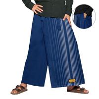 Gambar Celana sarung dewasa wadimor original asli motif terbaru Coklat Hitam Katun Lembut Muslim Nyaman Putih Kotak Pria Tenun - HITAM SALUR, DEWASA dari TIKABUSANA undefined 3 Tokopedia