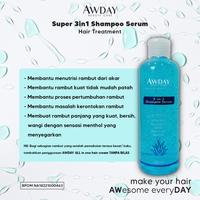 Gambar AWDAY Shampoo Serum Hair Treatment 3 in 1 anti ketombe dan rontok - 250ml dari RAMSOBNOO undefined 4 Tokopedia
