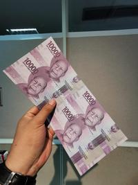 Gambar Uncut Uang Bersambung 10000 Rupiah 4x 2016 dari KoleksiMedan undefined 4 Tokopedia