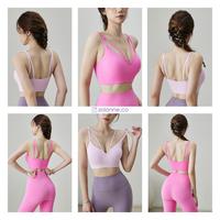 Gambar ZOLANNE ALVA SPORTBRA NULS FABRIC SPORTWEAR PREMIUM IMPORT BRA OLAHRAGA YOGA WORKOUT PILATES JOGGING GYM FITNESS DANCE AEROBIC - barbie pink, M/6 dari ZOLANNE.CO undefined 5 Tokopedia