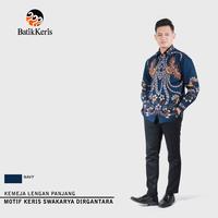 Gambar Batik Keris Kemeja Regular Fit Lengan Panjang Keris Swakarya Dirgantara 005S7GLFS9S - Hitam, 17 dari BATIK KERIS OFFICIAL undefined 1 Tokopedia