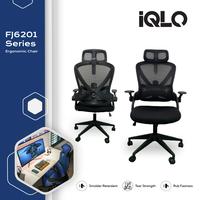 Gambar IQLO FJ6201 Kursi Kantor Belajar Gaming  Dudukan Foam Jaring Hidrolik Ergonomis Gas-Lift Class 4 dari IQLO undefined 1 Tokopedia