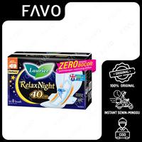 Gambar Pembalut Wanita - Laurier Relax Night with Gathers 40 cm - 8 Pads dari FAVO Official Store undefined 1 Tokopedia