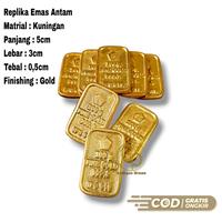 Gambar Replika Emas Antam 100g Bahan Kuningan dari Nata Juwana undefined 1 Tokopedia