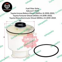 Gambar Sakura Fuel Filter Solar F-11140 Toyota Innova Reborn Diesel 2400cc tahun 2016-2022, Toyota Fortuner VRZ Diesel 2400cc tahun 2016-2022, Toyota Hilux Diesel tahun 2016 up, Toyota Hiace Commuter Diesel 2800cc tahun 2019 up dari Sumber Media Motor SMM undefined 1 Tokopedia