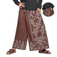 Gambar Celana sarung dewasa wadimor original motif bali batik Coklat Hitam Katun Lembut Muslim Nyaman Putih Pria Kotak Santri - Hitam, DEWASA dari TIKABUSANA undefined 5 Tokopedia