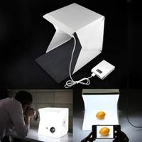 Gambar Kotak Box Studio Foto Mini Fotografi Produk Set Lampu LED Light Portabel dari Powers Toloyo undefined 2 Tokopedia