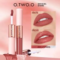 Gambar O Two O Double Effect Matt & Gloss Lipstick - 01 TWITTER dari Belleza Beauty Shop undefined 2 Tokopedia