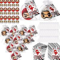 Gambar Leyndo 30 Sets Ninja Party Favors Bulk Karate Birthday Party Supplies dari Aishi Storee undefined 1 Tokopedia