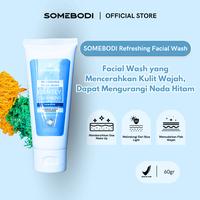 Gambar SOMEBODI Refreshing Facial Wash | Facial Wash yang Mencerahkan Kulit Wajah,  Dapat Mengurangi Noda Hitam 60 gr dari Somebodi Official undefined 2 Tokopedia