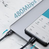 Gambar Kabel USB Type C Quick Charge PD 100W 5A Fast Charging Cabletime - CU02, 2M dari XLink Surabaya undefined 4 Tokopedia