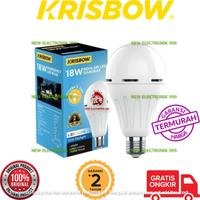 Gambar KRISBOW BULB LED LUMI EMERGENCY LED BULB BOHLAM LAMPU LED PUTIH - 18W dari New Electronik 999 undefined 2 Tokopedia