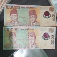 Gambar uang kuno 100000 polymer 100rb polimer soekarno hatta uang kertas kuno dari KSS ID Numismatik undefined 1 Tokopedia
