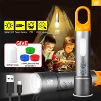 Gambar Senter Led Super Terang Mini Rechargeable - 20w dari VIP Store Global undefined 4 Tokopedia
