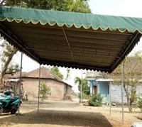 Gambar terpal tenda terop rumbai custom ukuran bahan D300 harga permeter - Putih dari AL OUTDOOR undefined 1 Tokopedia