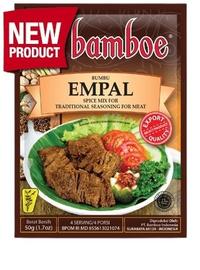 Gambar Bamboe bumbu dapur instan halal all varian empal ayam kecap tongseng tahu campur kuah bakso - BMB EMPAL dari Momoto Food Supplier undefined 2 Tokopedia