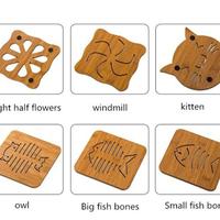Gambar Tatakan Gelas Piring Panci Bahan Kayu Motif Unik dari DariDuaSatu undefined 2 Tokopedia