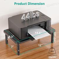 Gambar OXIMUS EV10 - EV10D Laptop Monitor Stand Riser Alas Meja Monitor Laptop - EV10 BLACK dari Makassar xtream computer undefined 3 Tokopedia