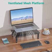 Gambar OXIMUS EV10 - EV10D Laptop Monitor Stand Riser Alas Meja Monitor Laptop - EV10 BLACK dari Makassar xtream computer undefined 4 Tokopedia