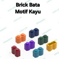 Gambar Brick wall1x2 motif Kayu - K341 dari Papapipi_NEW undefined 1 Tokopedia