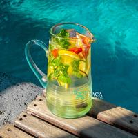 Gambar Glass Jug Handmade / Pitcher / Kendi Kaca Unik dari Kaca Bali Glass undefined 2 Tokopedia
