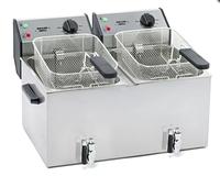 Gambar Deep Fryer Double tank 2 x 8 L with Draining System Roller Grill - FD 80 DR dari part kitchen bekasi undefined 2 Tokopedia