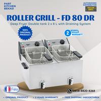 Gambar Deep Fryer Double tank 2 x 8 L with Draining System Roller Grill - FD 80 DR dari part kitchen bekasi undefined 1 Tokopedia