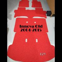 Gambar Karpet Mobil Mie Bihun INNOVA OLD, REBORN, CAPTAIN SEAT Full Set - Hijau, 2 Baris Polos dari firdasari undefined 4 Tokopedia