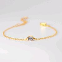 Gambar Gelang Emas Rantai New Fancy Solitaire Minimalis - Toko Emas Gadjah - Kuning Mt Putih, 16 K - P. 17cm dari Toko Emas Gadjah - Sejak 1918 undefined 1 Tokopedia