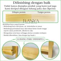 Gambar Rak dapur estetik / Rak Bumbu Dapur Kayu / Rak Toples dari Rayya home decor undefined 5 Tokopedia