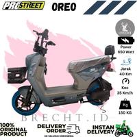 Gambar Sepeda Listrik ProStreet OREO NFC E Bike 650 Watt Pro Street Ada NFC - Hijau dari BRECHT.ID OFFICIAL STORE undefined 1 Tokopedia