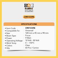 Gambar DNY Universal Fog Lamp Lampu Kabut LED DNY-030-NEW dari DNYOFFICIAL undefined 5 Tokopedia