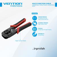 Gambar Vention Multi Function Cable Crimping Tool / Tang Crimping dari Vcom7it undefined 1 Tokopedia