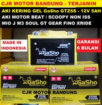 Gambar TERMURAH AKI MOTOR MATIC MF GTZ5S beat revo supra xride mio soul j - GASHO dari Battery Accu Aki Bandung undefined 1 Tokopedia