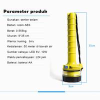 Gambar Senter yang kuat LED, cahaya yang kuat jarak jauh dari mayos mart undefined 4 Tokopedia
