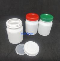 Gambar BOTOL Obat 100 gram 120 gram toples 100 gram HDPE toples obat - putih  dari PlastPop_NEW undefined 2 Tokopedia