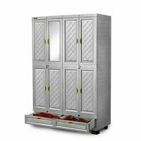 Gambar Lemari Pakaian Plastik Napolly 4 Pintu MIDICAB - 4408 DC ION PUMA dari Toko-Kasur undefined 3 Tokopedia