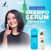 Gambar Awday 3in1 Shampoo Dan Conditioner Hair Cream Keratin Pelurus Rambut - Shampo dari Uang Saku Store undefined 1 Tokopedia