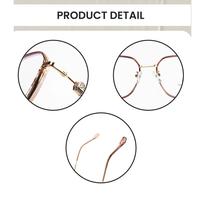 Gambar Kacamata Anti Radiasi Blueray Photocromic Minus Baca Frame Geometric Fashion Pria Wanita Bluecromic Berrybarton 23041 - Black Gold, Frame Only dari berrybarton.kacamata undefined 3 Tokopedia