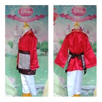 Gambar Mulan Merah/Kostum Princess Hua Mulan Cosplay Princess Disney Mulan - L, Anak dari Toko Khey Collection undefined 2 Tokopedia