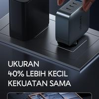 Gambar VIVAN 140 WATT GaN05 Gan Charger 140W for Laptop Smartphone Android iPhone VOOC Flash Charge Super Fast Charging Macbook - Charger Only dari VIVAN SHOP Authorized Store undefined 3 Tokopedia