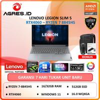 Gambar LENOVO LEGION SLIM 5 RTX4060 RYZEN 7 8845HS 16GB 512GB W11 16" 165hz - BUNDLE STANDAR, WINDOWS 11 PRO dari AGRES ID undefined 1 Tokopedia