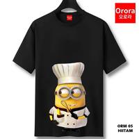 Gambar Kaos Distro Premium Minion - Baju Atasan Sablon Pria Wanita - ORM 04 - PUTIH, S dari ORORA INDONESIA_NEW undefined 4 Tokopedia