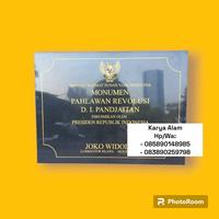 Gambar prasasti peresmian batu marmer granit 60x90 dari KARYA ALAM prasasti dan batu nisan undefined 3 Tokopedia
