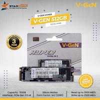 Gambar SSD V-GEN HYPER 512GB M.2 NVME PCIE 3X4 2280 GEN 3 dari Starcomp Purwokerto undefined 2 Tokopedia