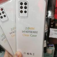 Gambar Infinix Note 8 Jelly clear Case Tranparan bening softcase - clear dari New Shop Acc undefined 2 Tokopedia