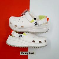 Gambar Crocs Hiker Clog White Gray - Warung Agus - White Gray, W 10 - 26,5 cm dari Warung Agus Pnk undefined 1 Tokopedia
