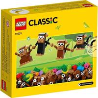 Gambar LEGO CLASSIC - 11031 Creative Monkey Fun Set Box Kids Building Toy Basic Brick Play Kid Toys Bird Animal Jungle Tree Creator Birthday Gift New dari Double Di Store undefined 2 Tokopedia